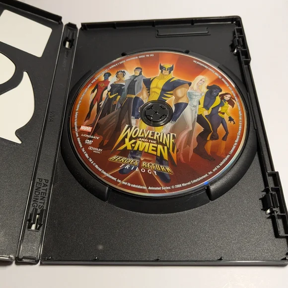Marvel X-Men Animated DVD with Vibrant Characters - Picture 3 of 3